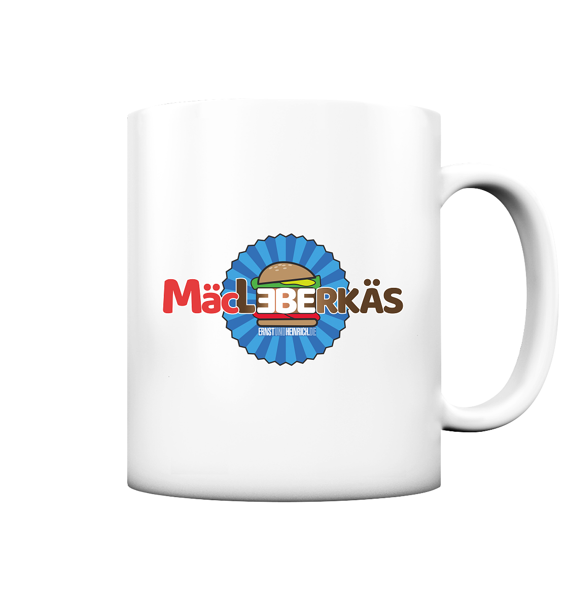 Mäc Leberkäs - Jawoll des wär's - Tasse matt
