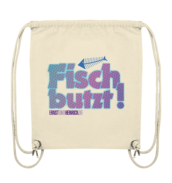 Fisch butzt - Organic Gym-Bag