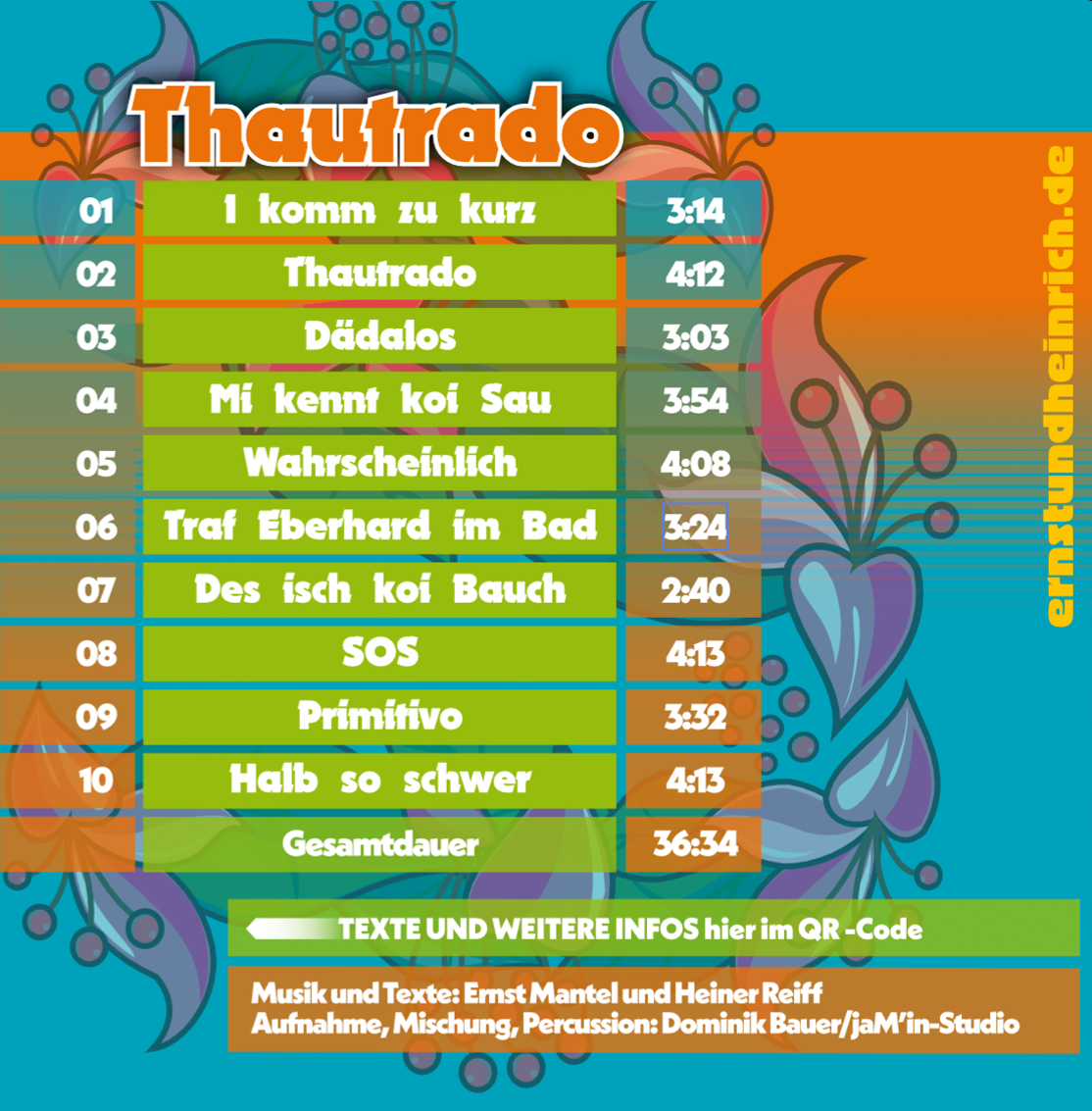 Thautrado - Die neue CD – Bild 2